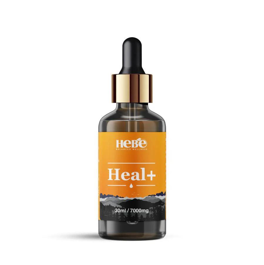 Hebe Heal+ - 7000mg (1:4 CBD:THC Ratio) - Full Spectrum CBD Oil for Pain Relief, Restful Sleep, Anxiety and StressCBD Oil TincturesHebe Heal+ Full Spectrum CBD Oil 7000mg - Pain Relief
