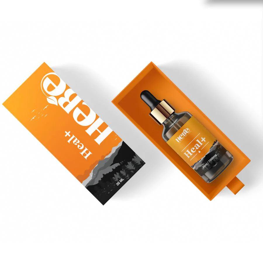 Hebe Heal+ - 7000mg (1:4 CBD:THC Ratio) - Full Spectrum CBD Oil for Pain Relief, Restful Sleep, Anxiety and StressCBD Oil TincturesHebe Heal+ Full Spectrum CBD Oil 7000mg - Pain Relief