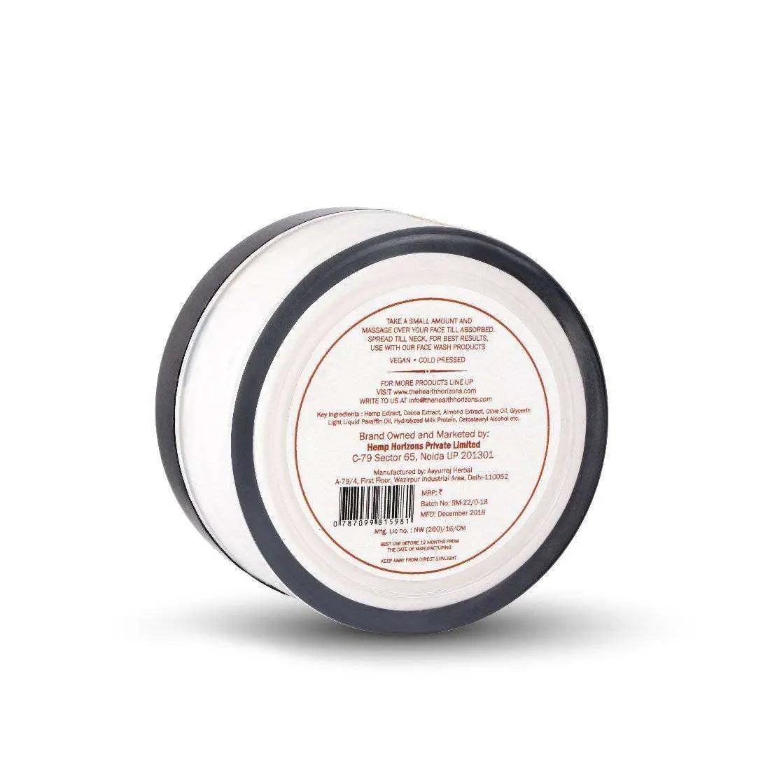 Health Horizons Cocoa and Hemp Body Butter Cream.