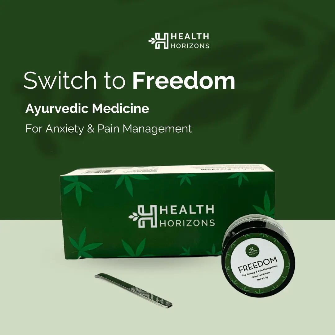 Health Horizons Freedom High THC Extract | 2:5 CBD:THC, 5000mg Full Spectrum | Anti Anxiety & Pain Management, 5 gms.