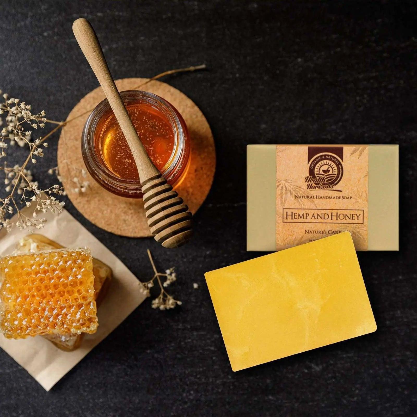 Health Horizons Hemp and Honey – Handmade Soap.