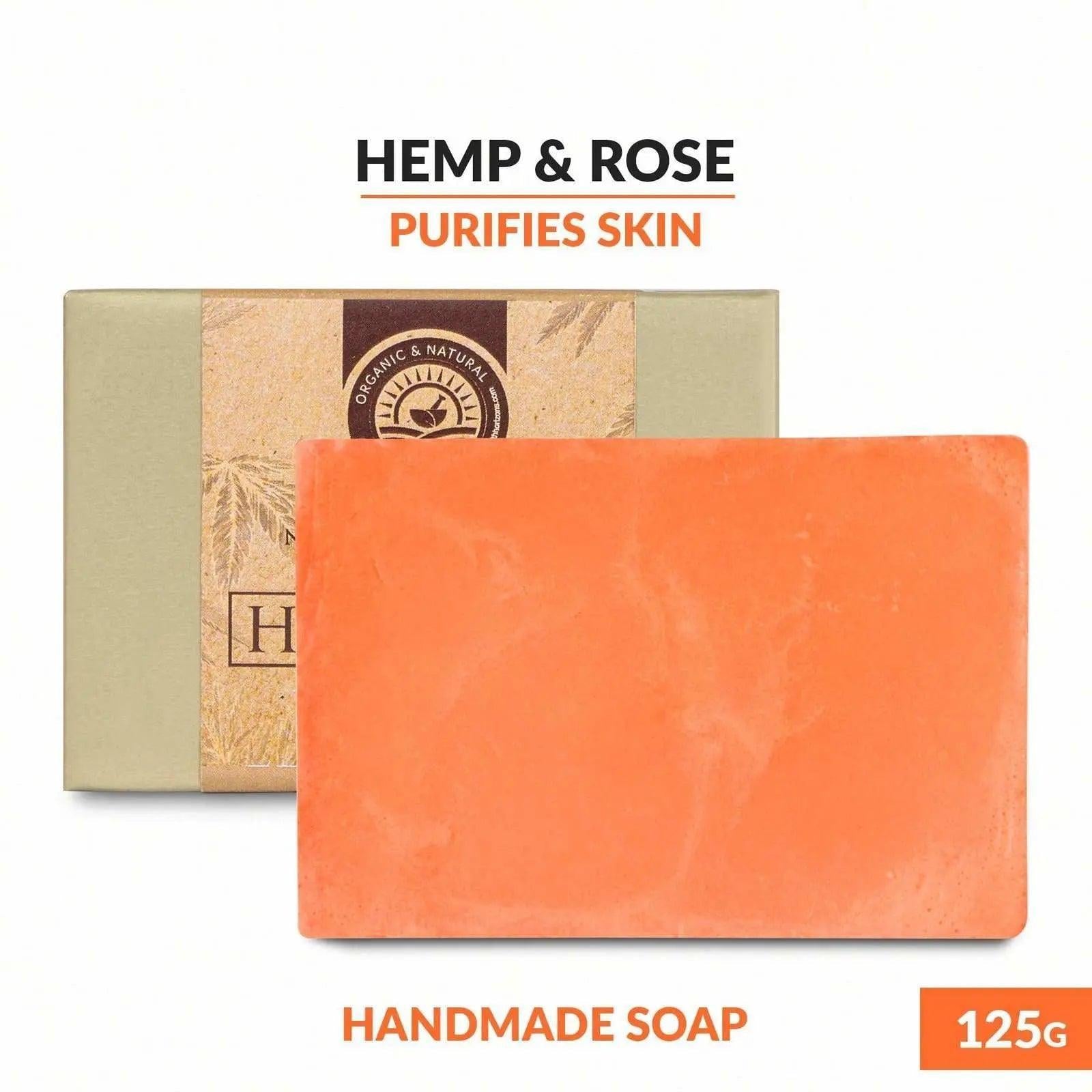 Health Horizons Hemp and Rose Soap.