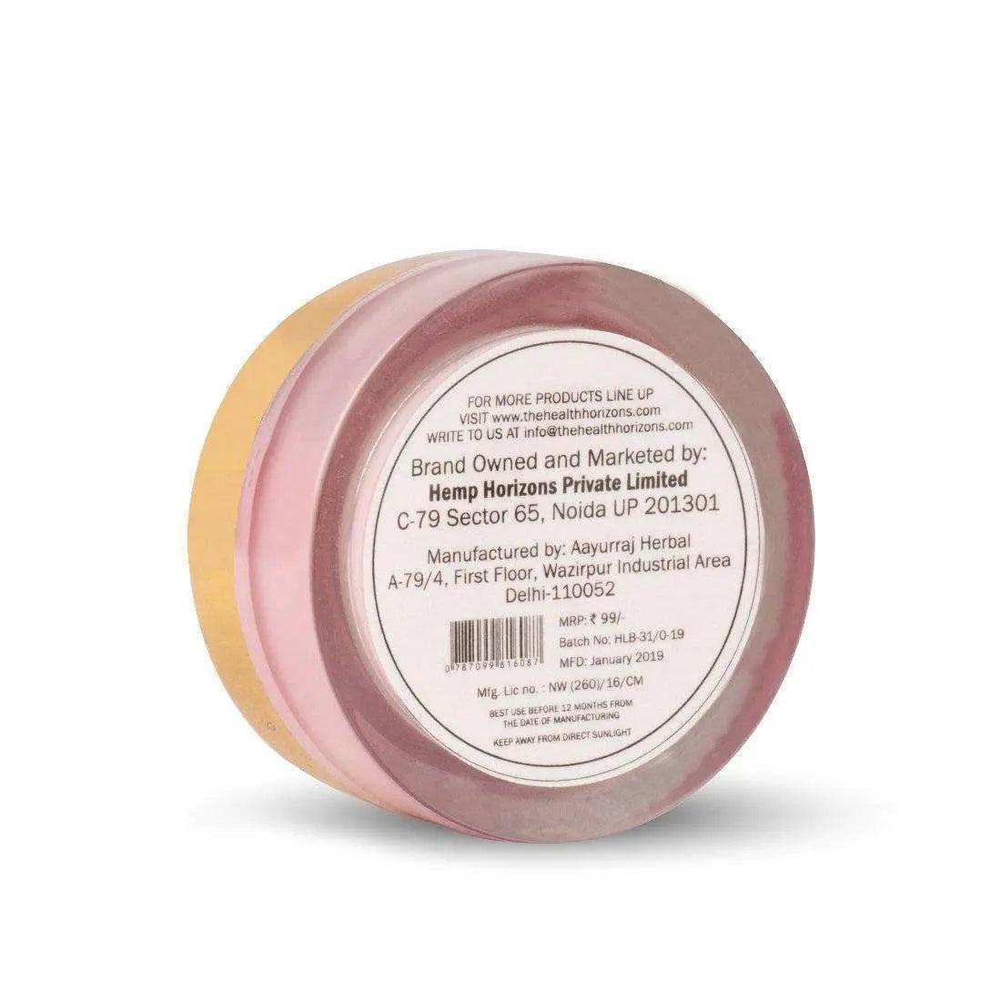 Health Horizons Strawberry and Hemp Lip Balm.