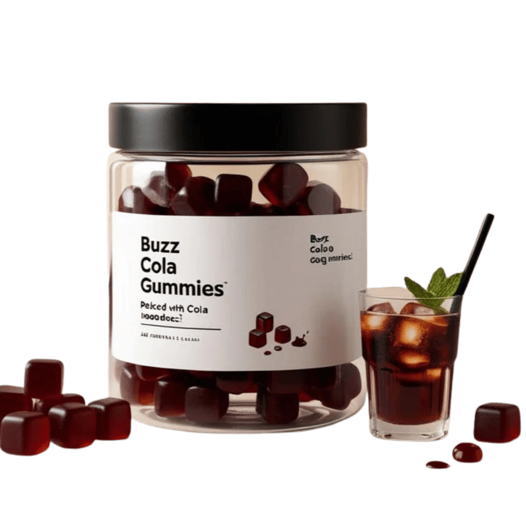 Hebe Buzz Cola | 150mg Cann Gummies | Pop.Chill.Snooze.Repeat