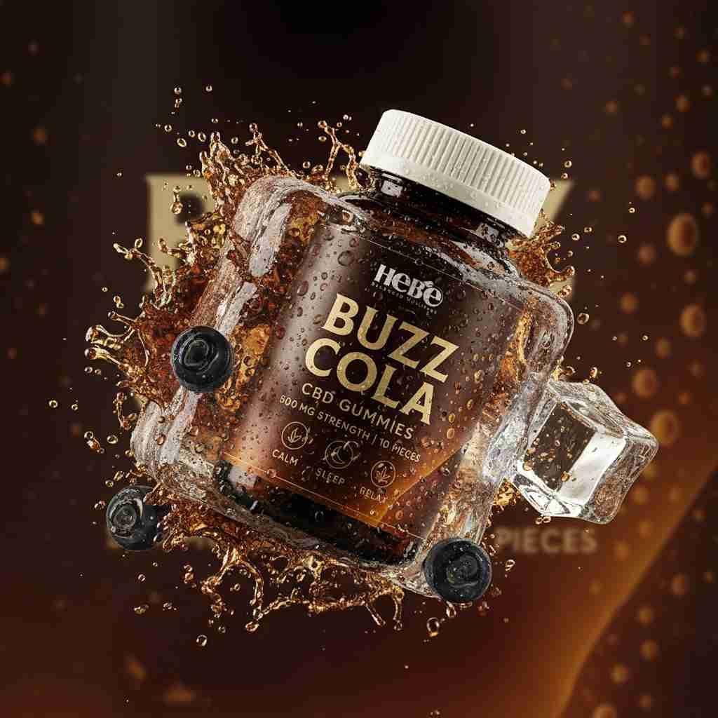 Hebe Buzz Cola - 500mg THC Gummies – Intense, Euphoric, Unforgettable.