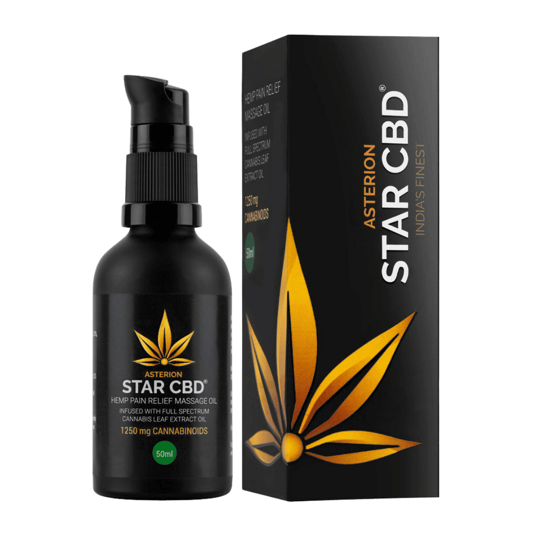 StarCBD- Cannabis Pain Relief Massage Oil.
