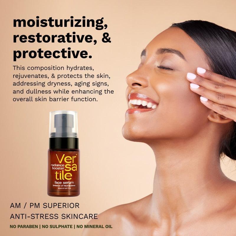 Hempnation Versatile Radiance Booster Face Serum.