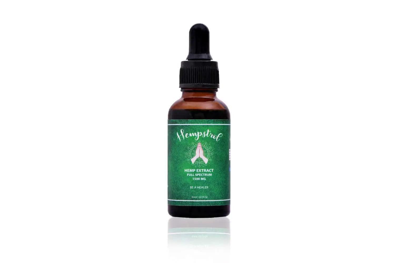 Hempstrol Enhanced Full Spectrum CBD Oil 1500mg.