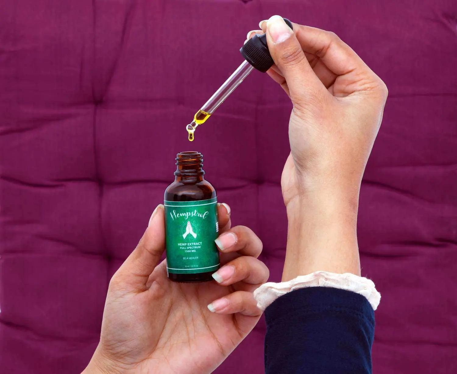 Hempstrol Enhanced Full Spectrum CBD Oil 1500mg.