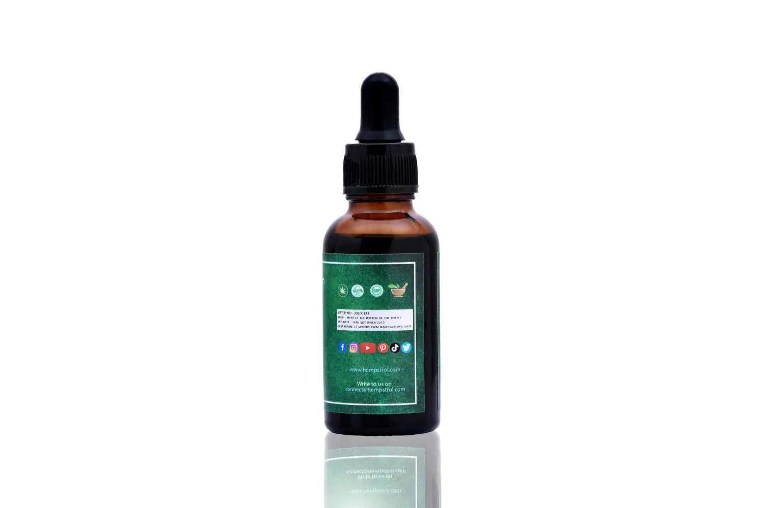 Hempstrol Enhanced Full Spectrum CBD Oil 1500mg.