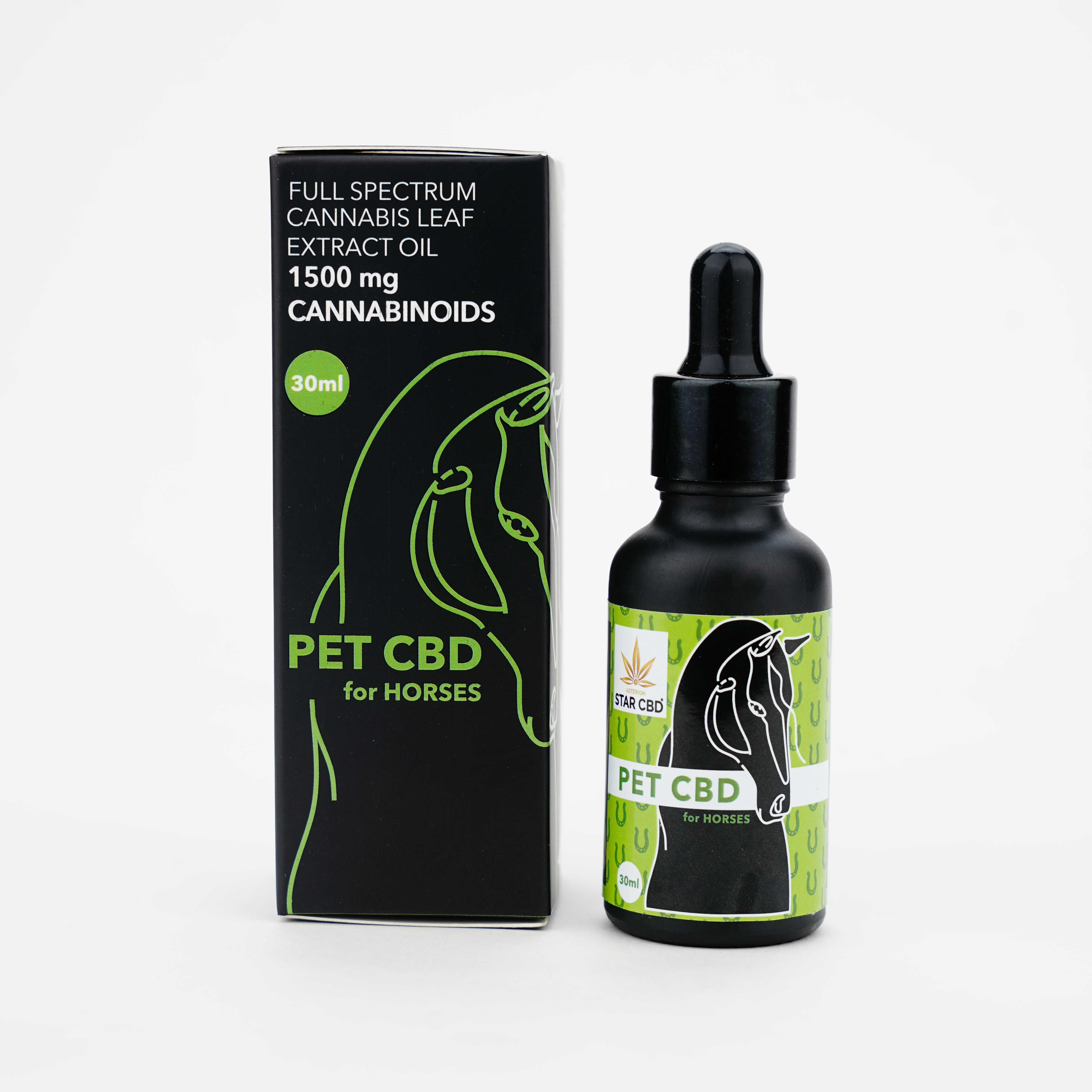 StarCBD- CBD Oil for Horses- 1500mg/30ml