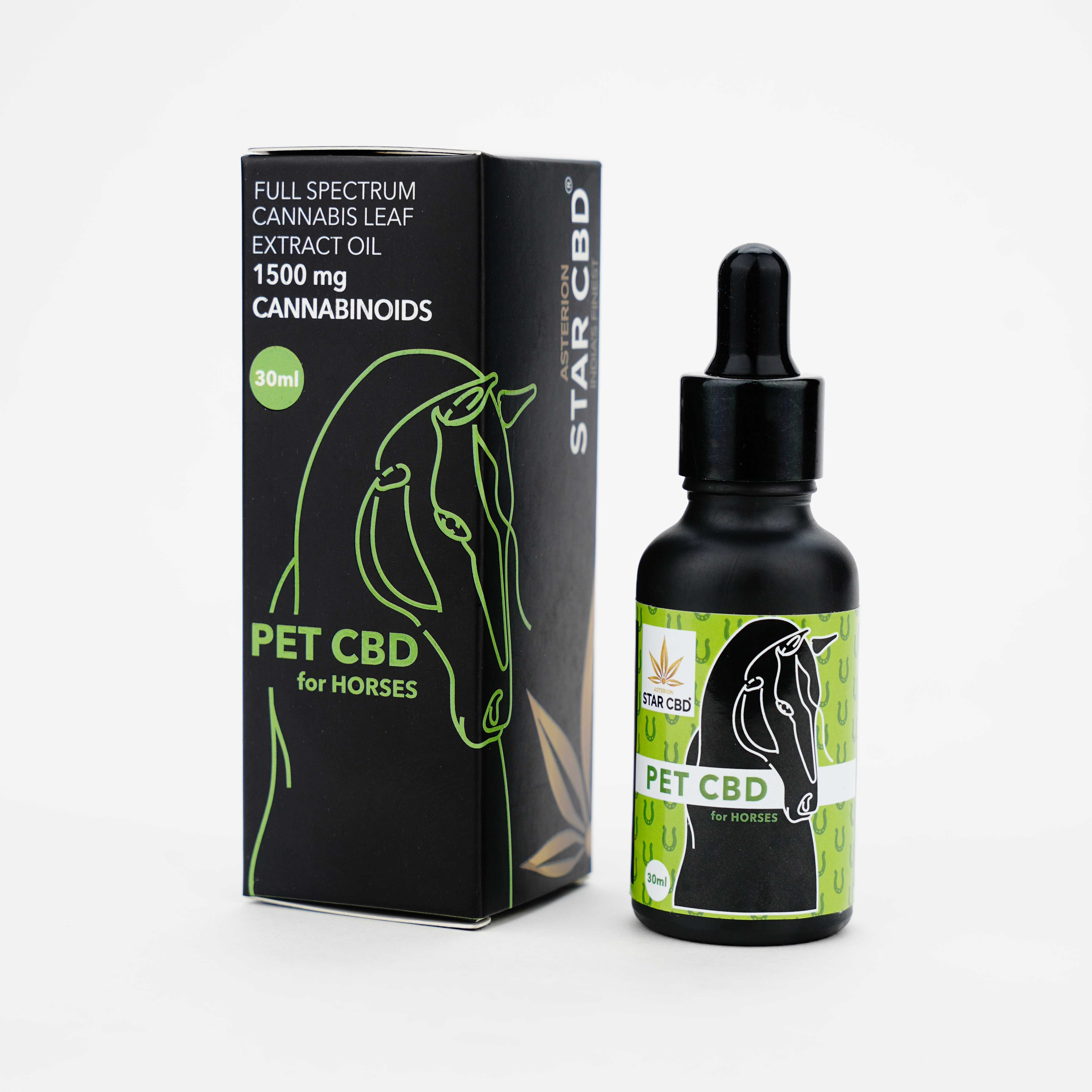 StarCBD- CBD Oil for Horses- 1500mg/30ml