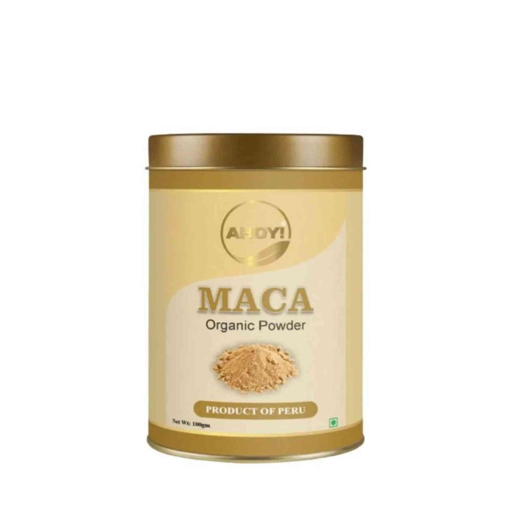 Maca Root Powder 100 gm-Ahoy Mystic Superfoods.