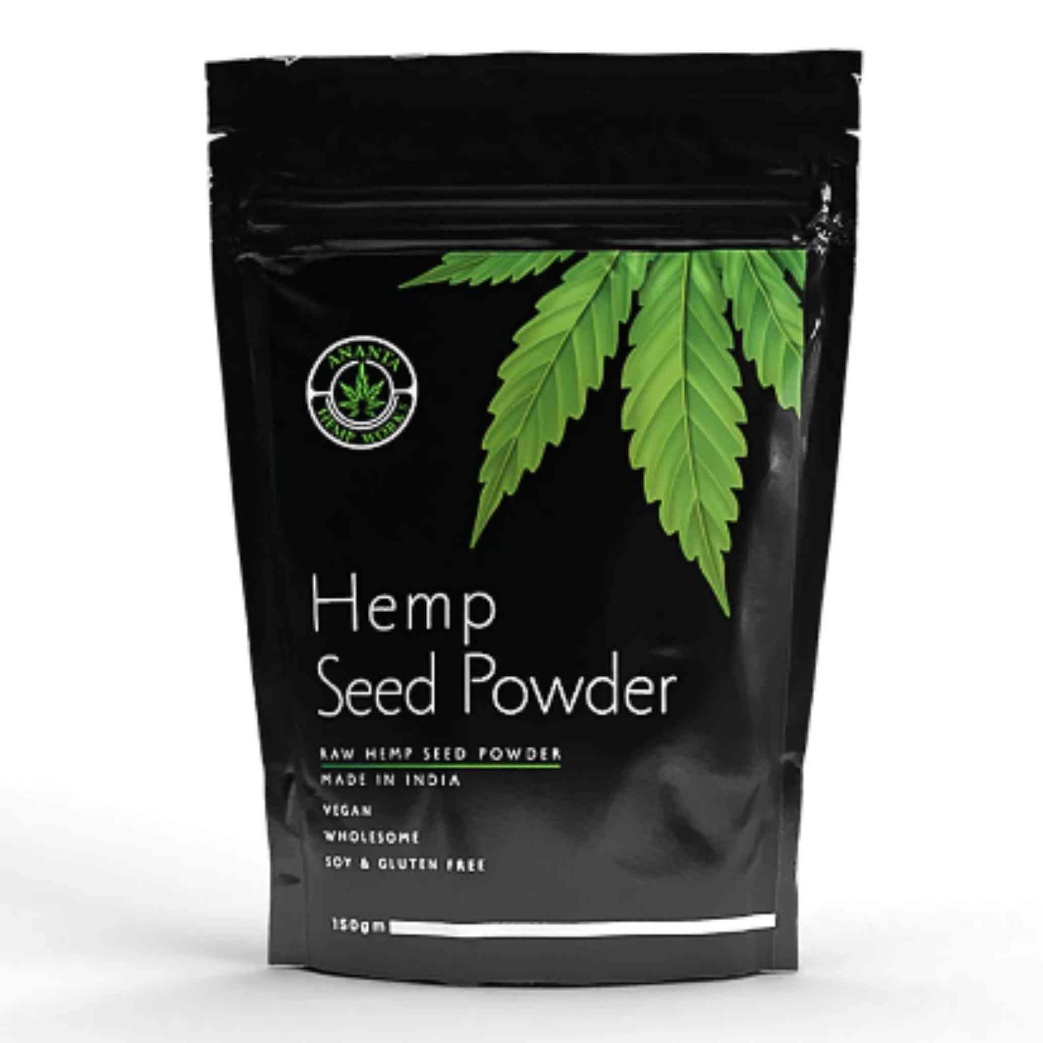 Ananta Hemp Seed Powder  (150 GM - 500 GM) - CBD Store India