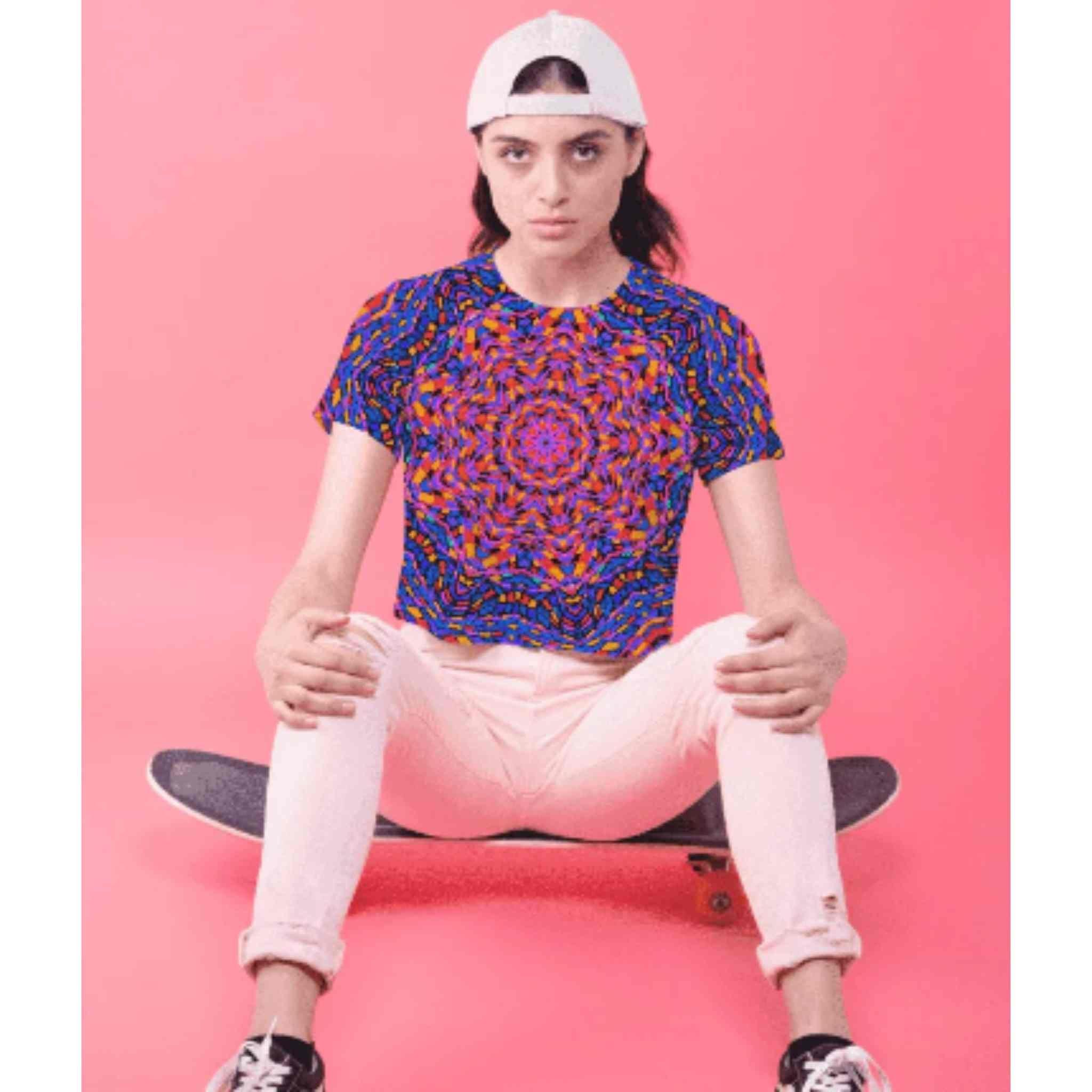 Aphrodite's Lost Dream Women's Crop TopCrop TopAphrodite's Lost Dream - Women's Crop Top Cotton | Soft, Lightweight, Graphic Print