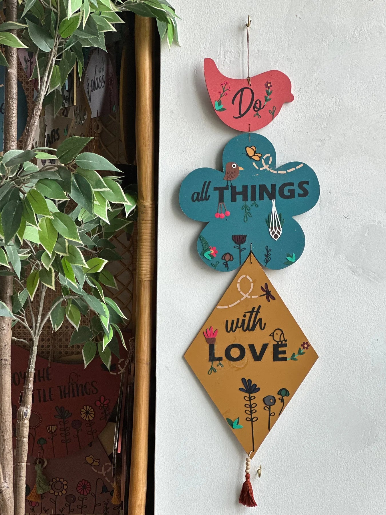 Limore- Do all things with love Enchanted wall art