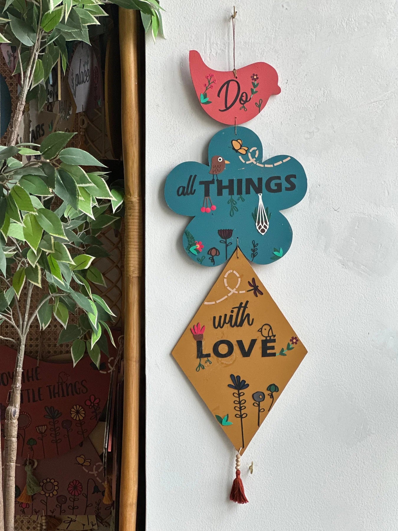 Limore- Do all things with love Enchanted wall art