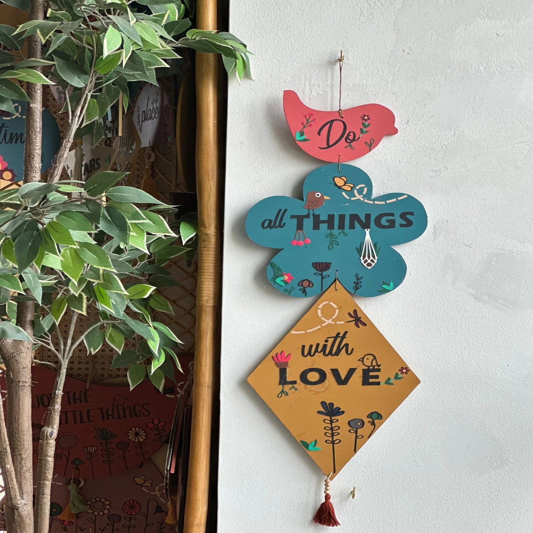 Limore- Do all things with love Enchanted wall art