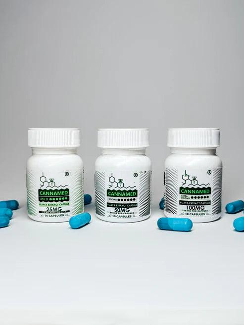 CannaMed Cannabis Capsules 100mg (90 Capsules)Cannabis CapsulesCannaMed Cannabis Capsules - Wellness Solution | 100mg Caps