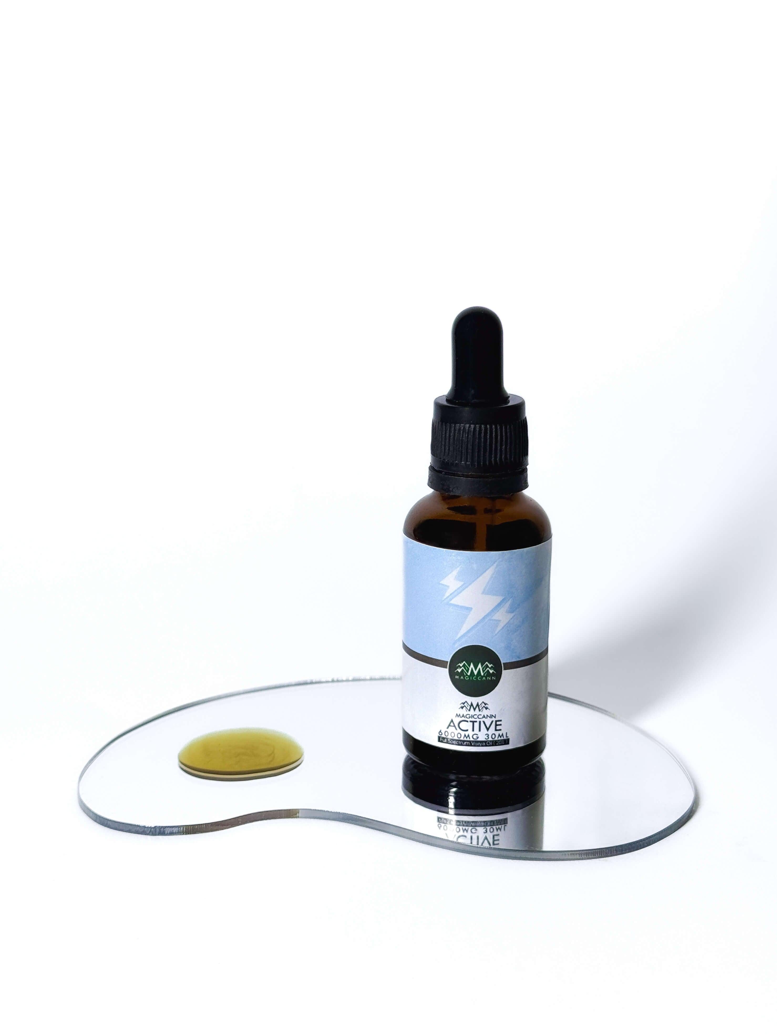 Magiccann Active – Broad Spectrum CBD Oil 6000mg 30 ml zero THC.