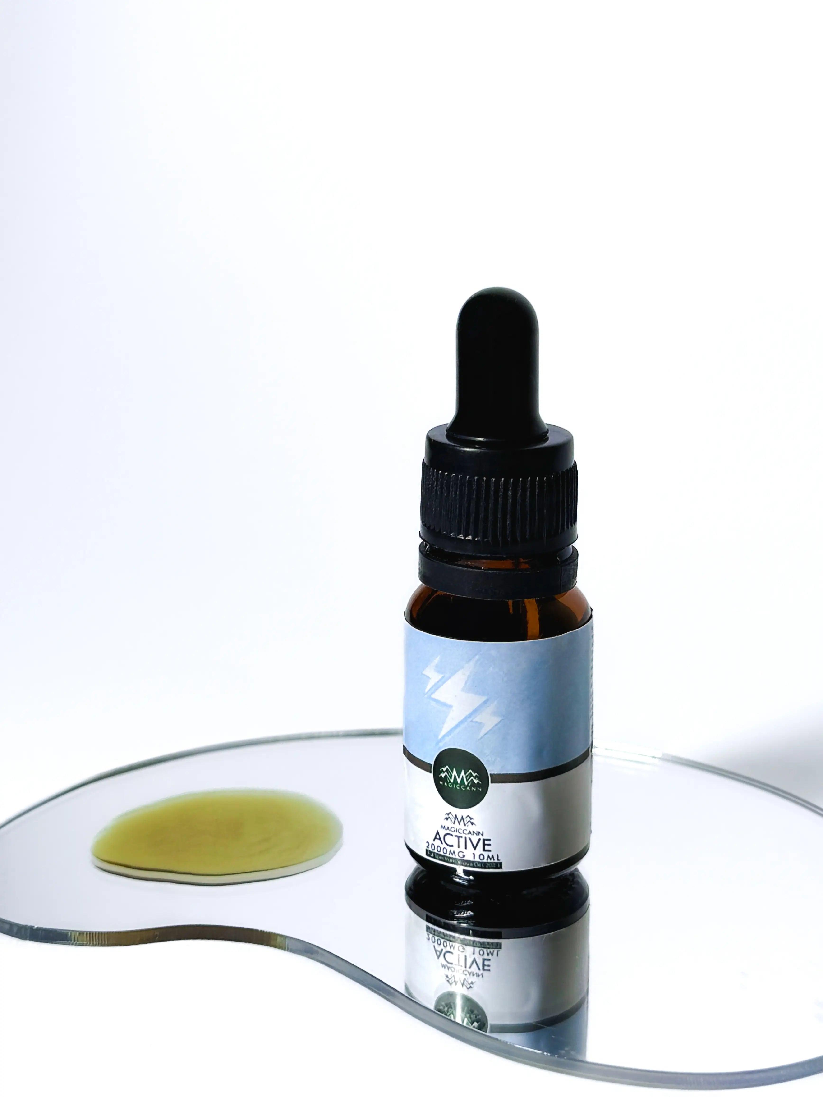 Magiccann Active – Broad Spectrum CBD Oil 2000mg zero THC.