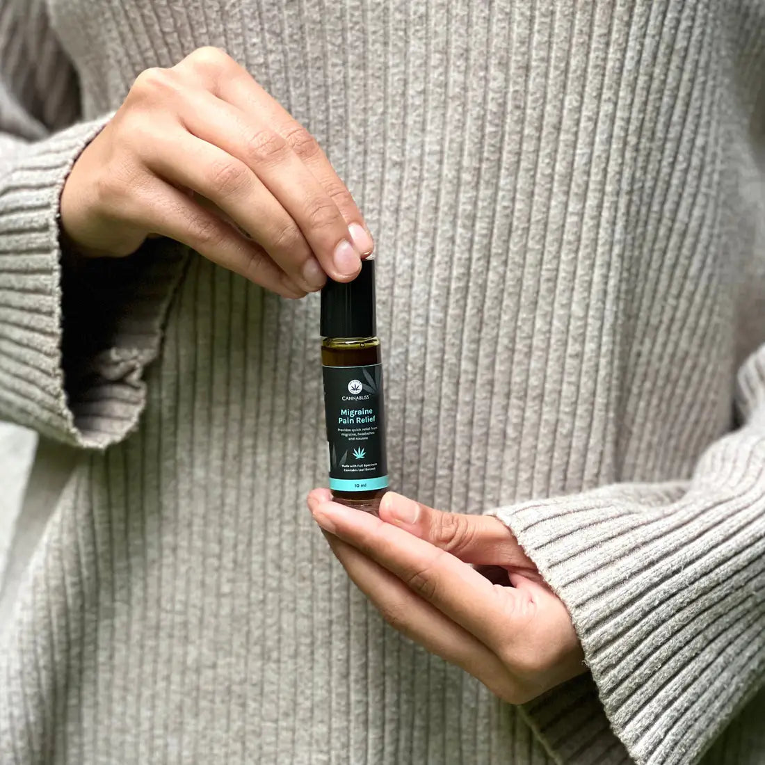 Cannabliss Migraine Relief Medical Cannabis Roll On.