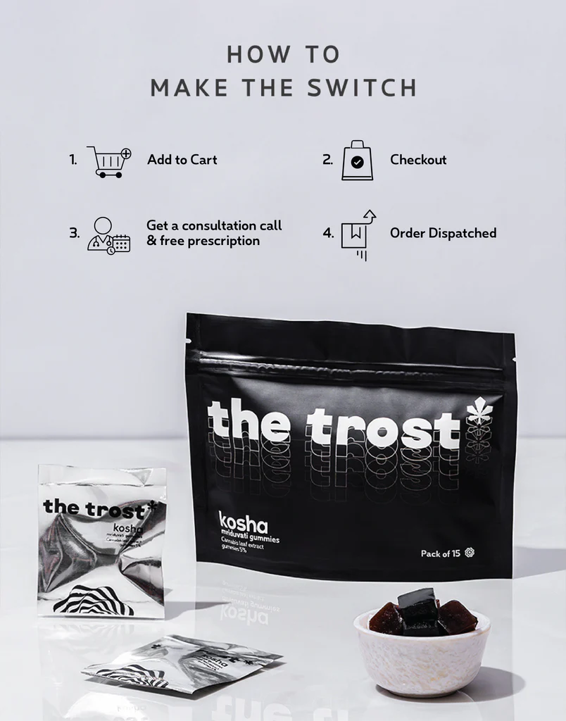 The Trost - Kosha (Cola Flavor)- Cannabis Gummies (Mriduvati)- 5% Cannabis Extract