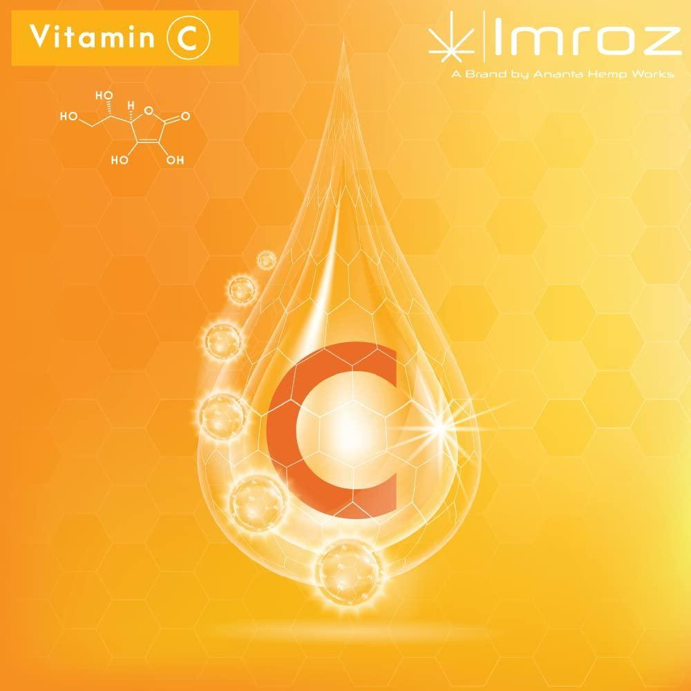 IMROZ FACE SERUM WITH HEMP SEED OIL, KAKADU PLUM, VITAMIN C.