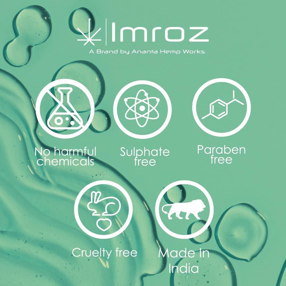 IMROZ FACE SERUM WITH HEMP SEED OIL, KAKADU PLUM, VITAMIN C.
