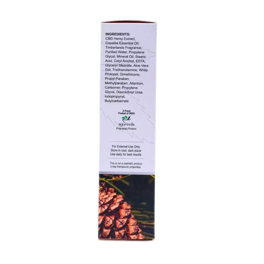 INDUS HEMP CANNA HEALTH CBD Lotion 500mg – Timberlands | Broad-Spectrum Cannabis (Vijaya) Flower Extract with Copaiba | Deep Muscle & Joint Relief, Anti-Inflammatory, Hydrating & Non-Greasy, Earthy Forest Aroma