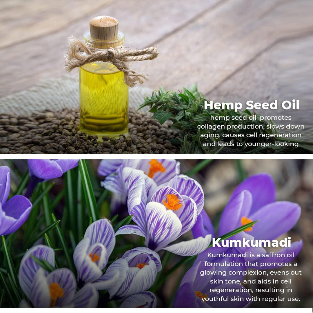 Imroz - Face Wash With Hemp Seed Oil & Kumkumadi - 100 mlHealth & Beauty Face Wash With Hemp Seed Oil & Kumkumadi | Hemp Face Wash | CBD Store