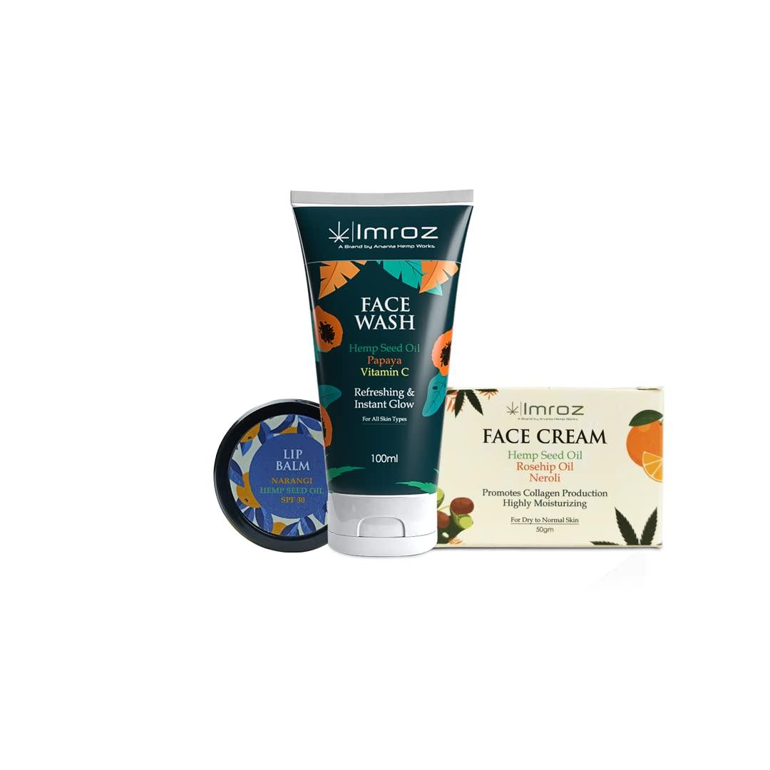 Imroz - Face Wash With Hemp Seed Oil & Papaya - 100 mlSkin CareFace Wash With Hemp Seed Oil & Papaya | Hemp Beauty Products | CSIN