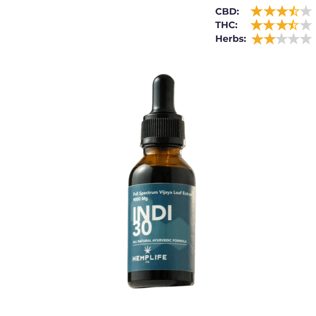 Hemplife INDI 30 Medical Cannabis Oil 3000mg- 9000mg.