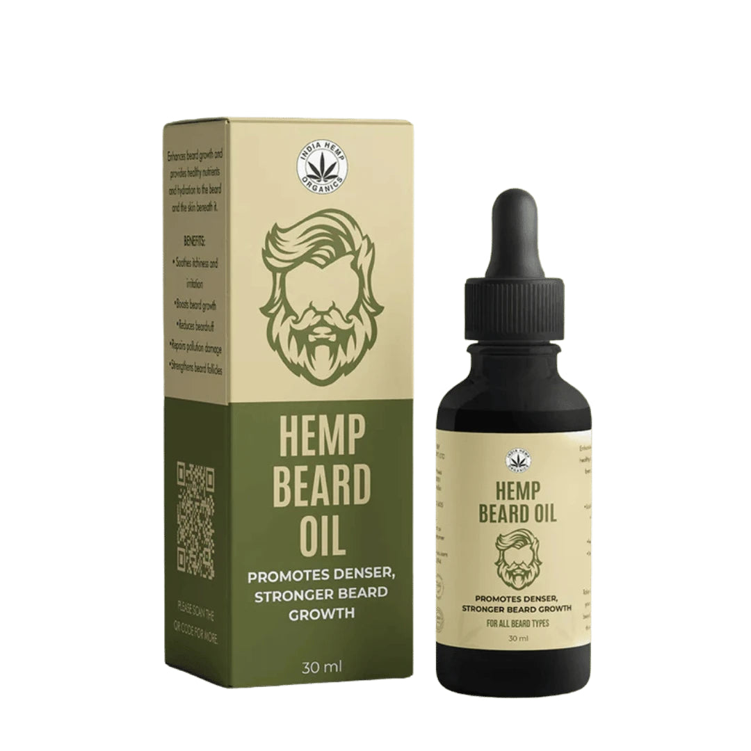 India Hemp Organics- Hemp Beard Oil | 30mlBeard OilHemp Beard Oil - Grow & Strengthen | 30ml