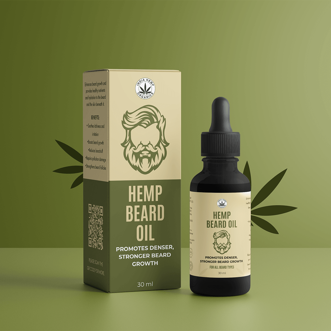 India Hemp Organics- Hemp Beard Oil | 30mlBeard OilHemp Beard Oil - Grow & Strengthen | 30ml