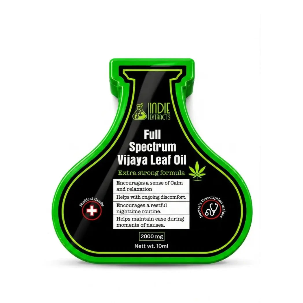 Indie Extracts - Full Spectrum Vijaya Leaf Extract Oil | 2000MG