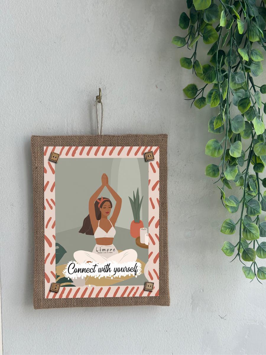 Limore- Inner Peace Boho Wall Art.