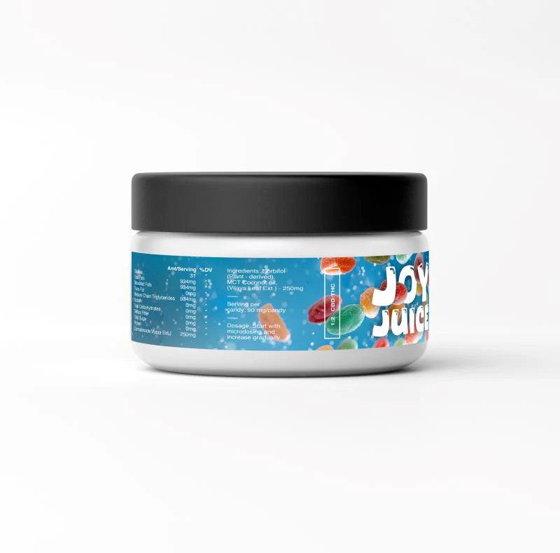 Hebe Joy Juice - 250mg 1:1.5 CBD:THC Full Spectrum CBD Gummies - Fruit Fusion FlavorCBD GummiesHebe Joy Juice - Full Spectrum CBD Gummies | 250mg CBD:THC