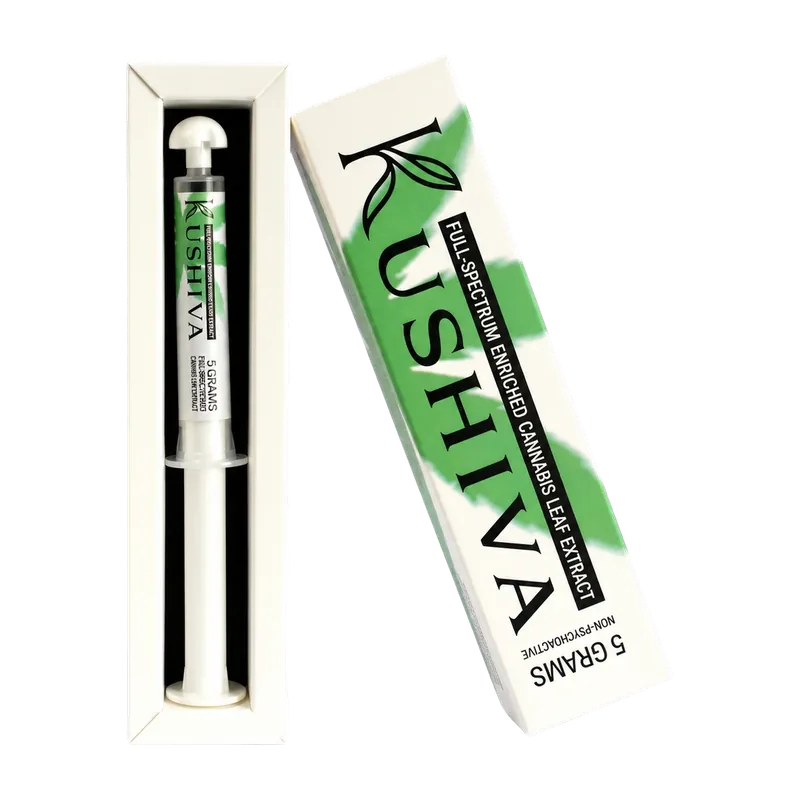 Kushiva Full-Spectrum Enriched Medical Cannabis Leaf Extract for Pain Relief