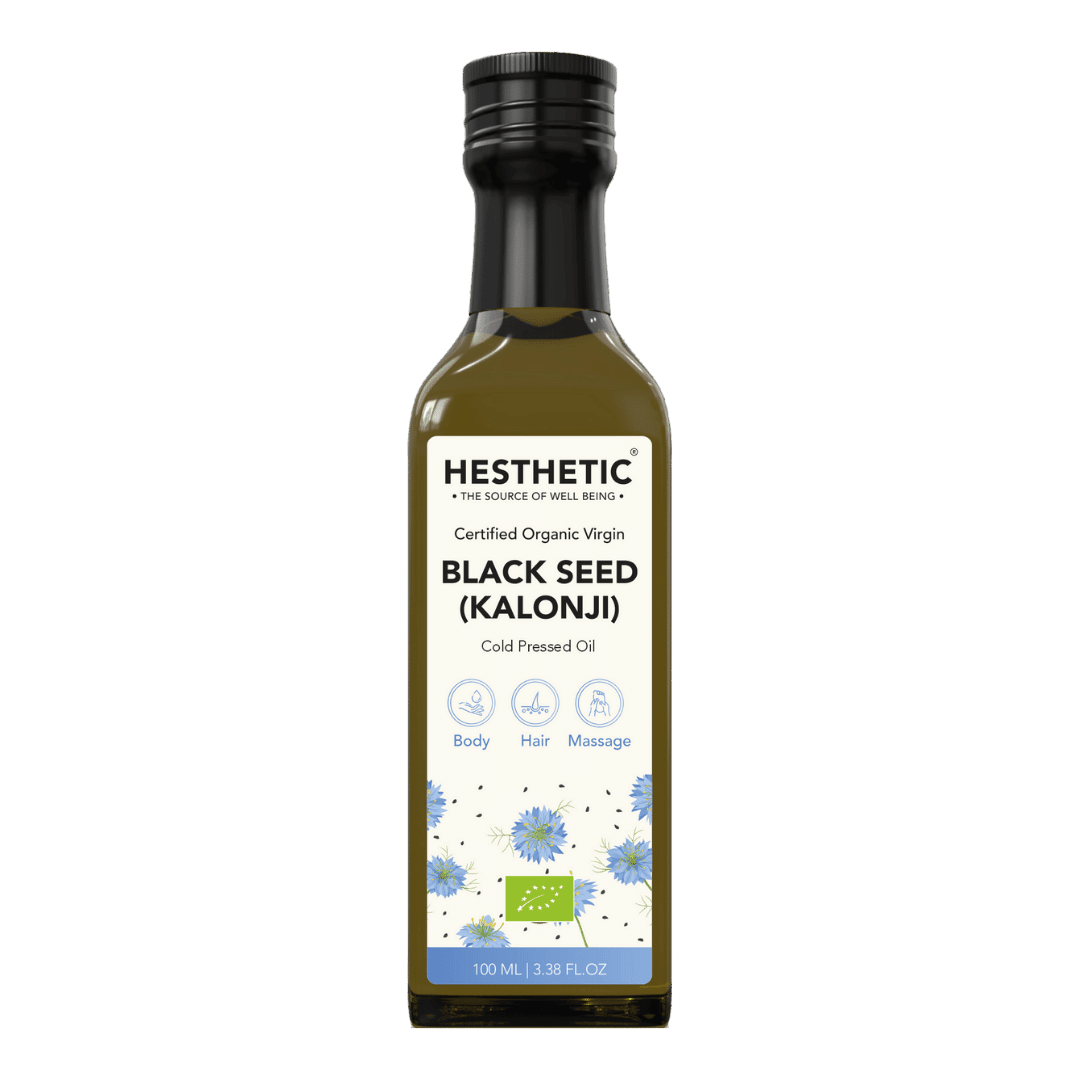 Hesthetic Cold Press Black Cumin Seed (Kalonji) Oil.