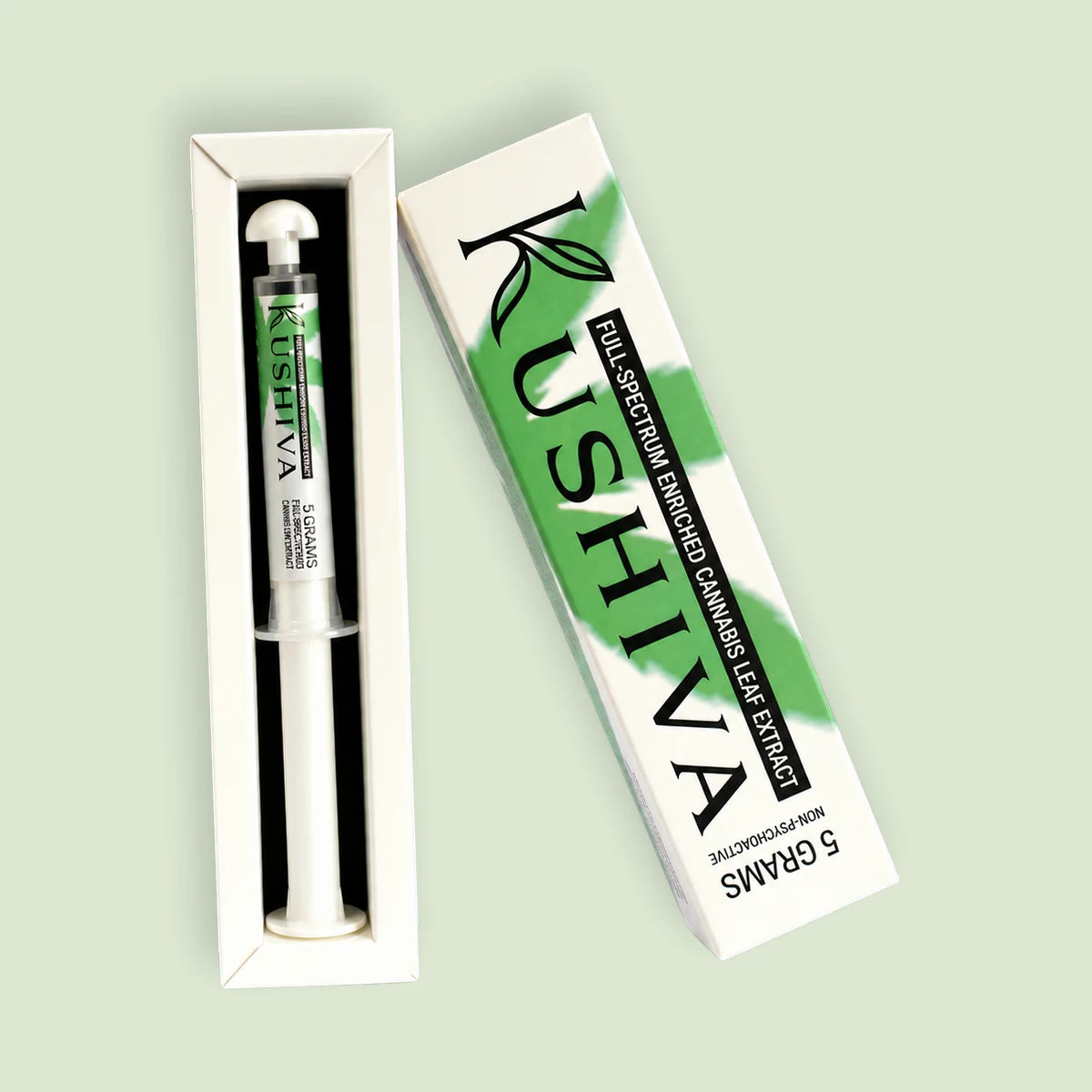 Kushiva Full-Spectrum Enriched Medical Cannabis Leaf Extract for Pain Relief