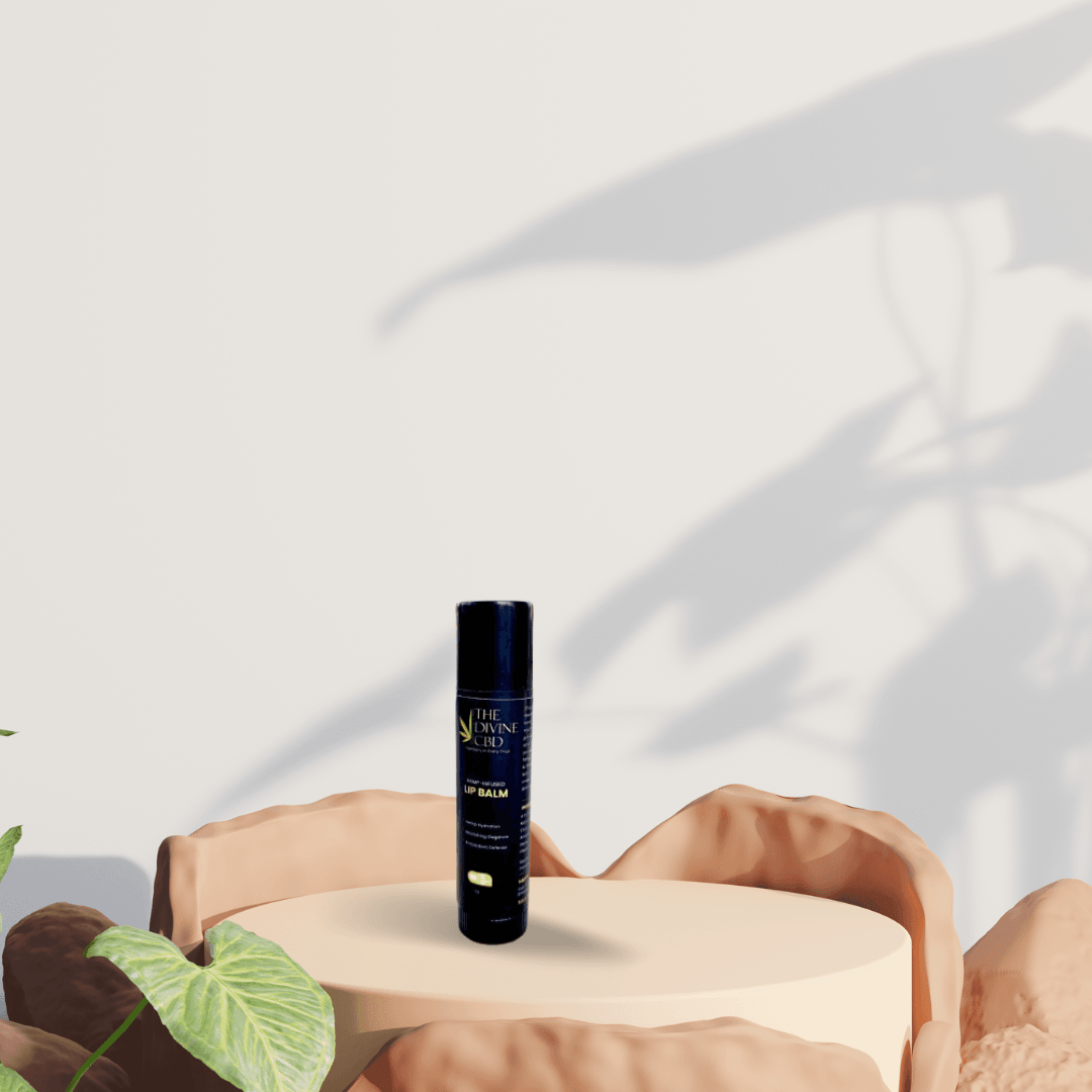 The Divine CBD- Hemp-Infused Lip Balm.