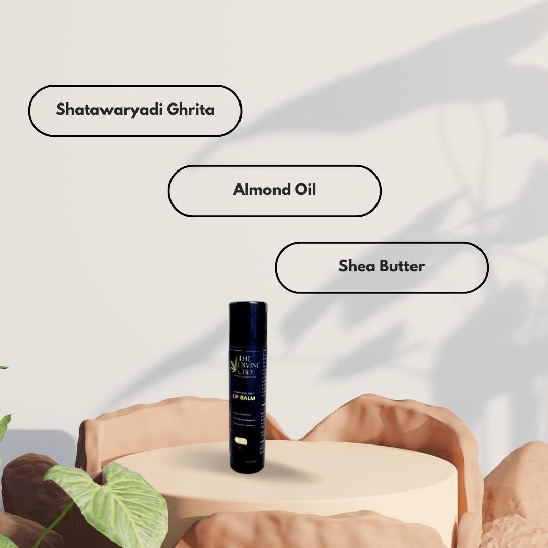 The Divine CBD- Hemp-Infused Lip Balm.