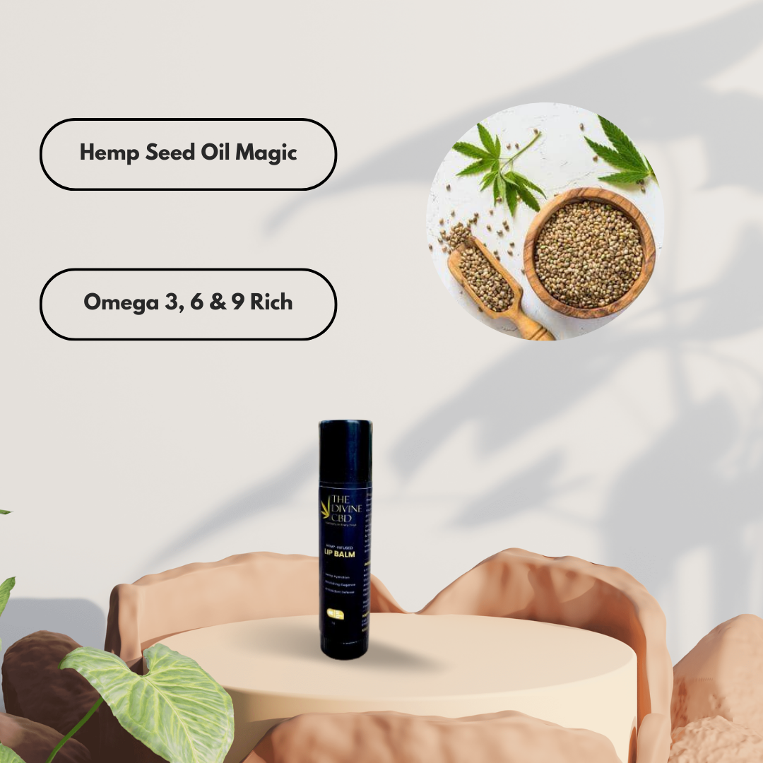 The Divine CBD- Hemp-Infused Lip Balm