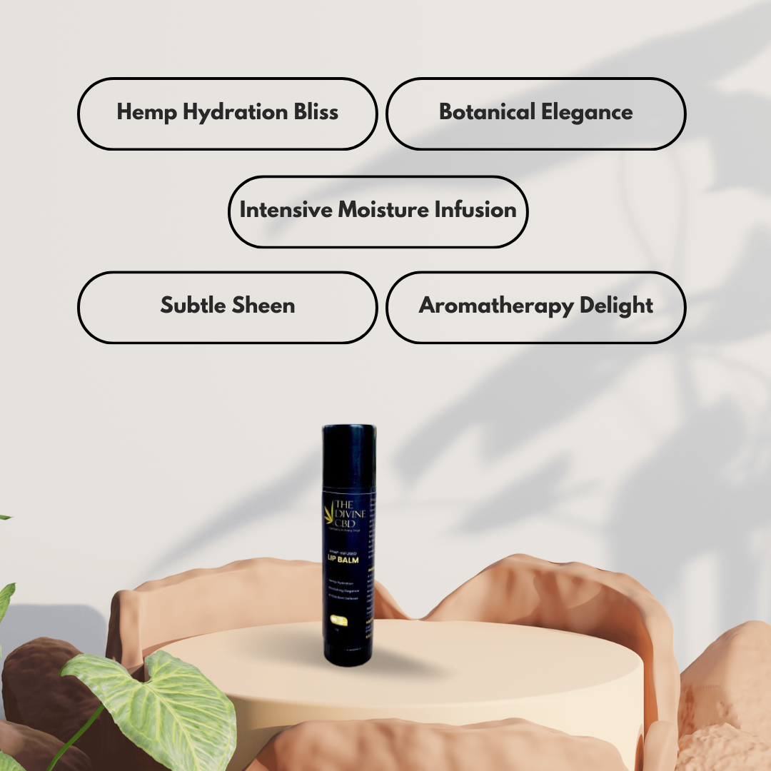 The Divine CBD- Hemp-Infused Lip Balm