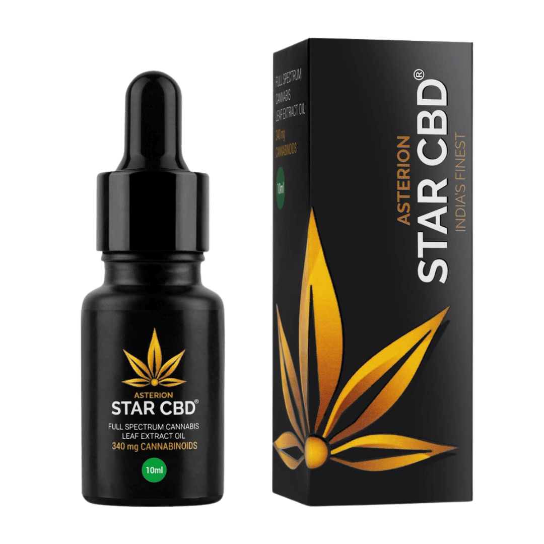 StarCBD- Full Spectrum Cannabis Leaf Extract Oil - 340mg/10ml