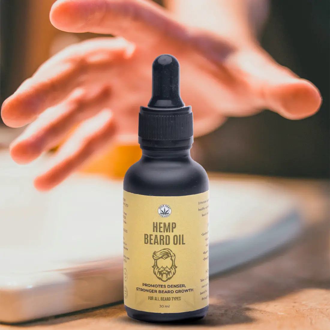 India Hemp Organics- Hemp Beard Oil | 30ml.