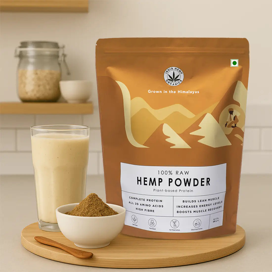 India Hemp Organics - Hemp Protein Powder.