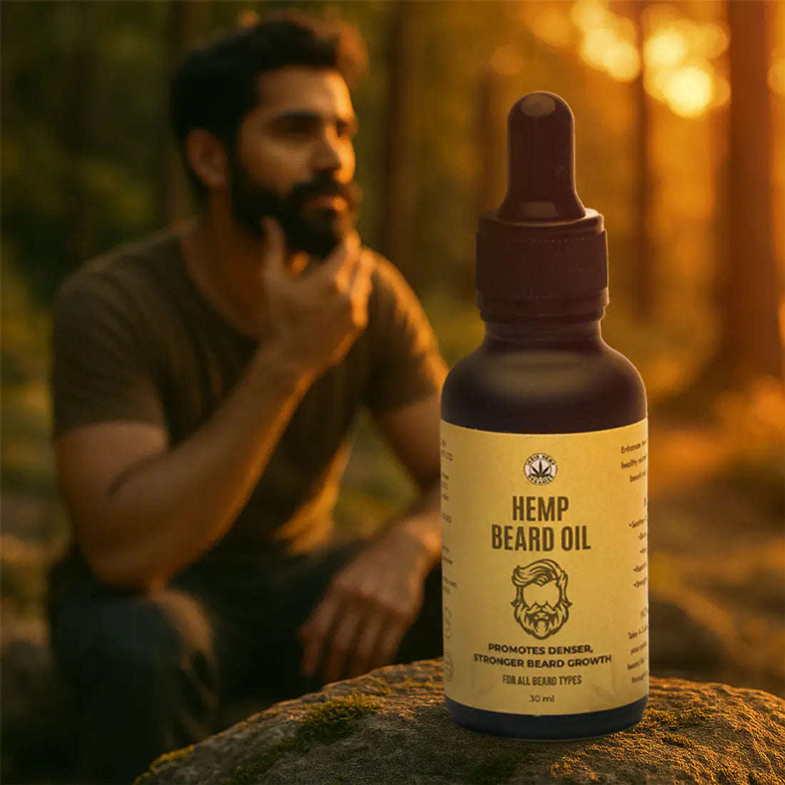 India Hemp Organics- Hemp Beard Oil | 30ml.