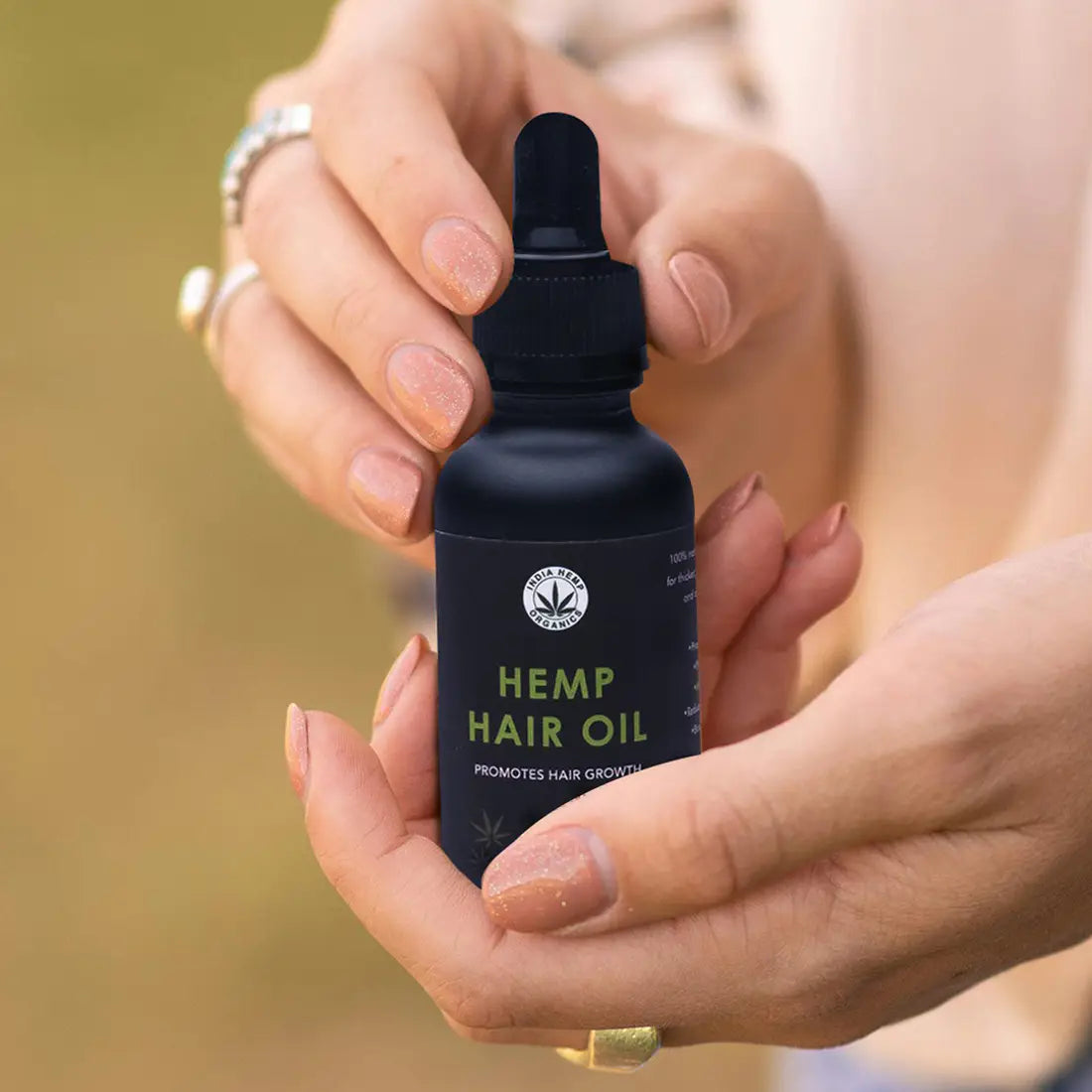 India Hemp Organics- Hemp Hair Oil | 30ml.